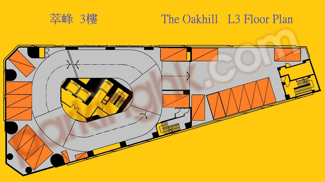  Wan Chai Carpark  Wood Road  The Oakhill  Floor plan 香港車位.com ParkingHK.com