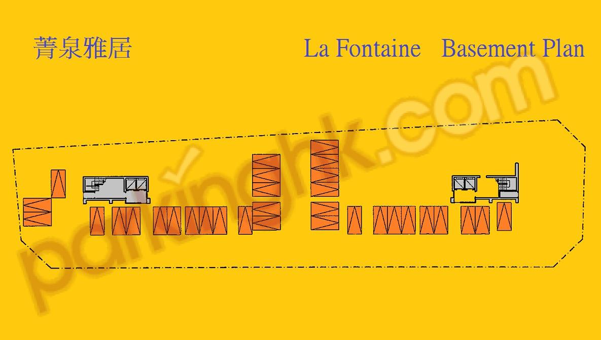  Tai Po Carpark  Chui Lok Street  La Fontaine  Floor plan 香港車位.com ParkingHK.com