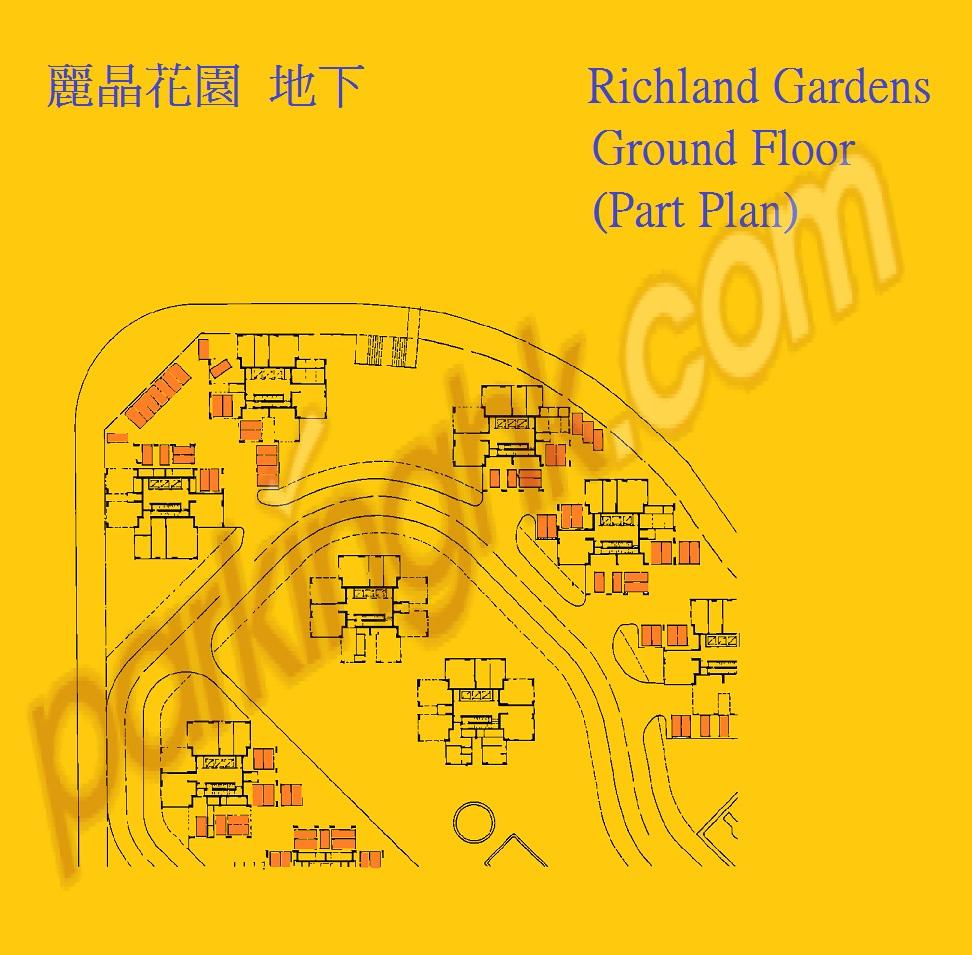  九龍灣車位 宏光道 麗晶花園 平面圖 香港車位.com ParkingHK.com