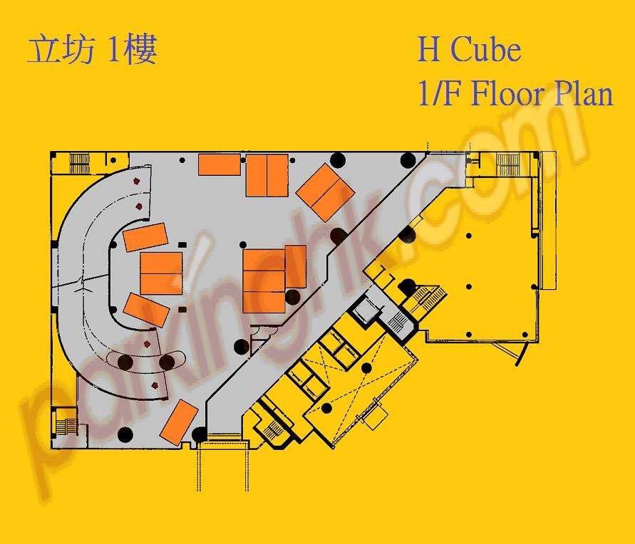  荃灣車位 楊屋道 立坊 平面圖 香港車位.com ParkingHK.com